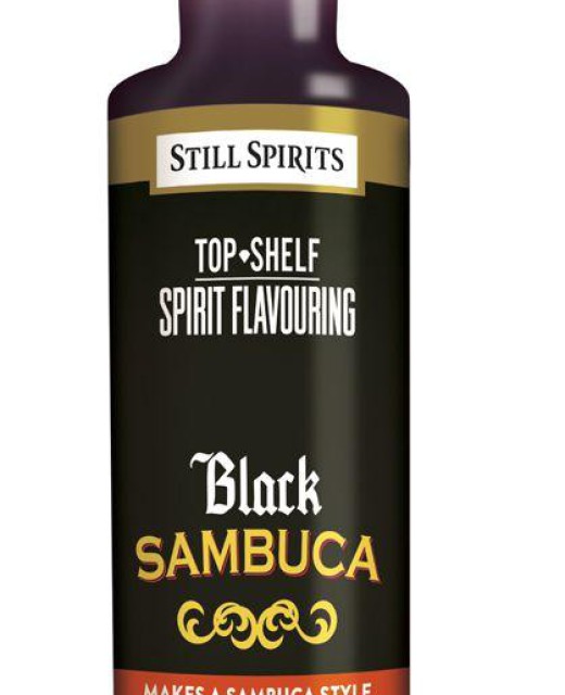 ЭССЕНЦИЯ STILL SPIRITS "BLACK SAMBUCA LIQUEUR" (TOP SHELF), НА 1,125 Л